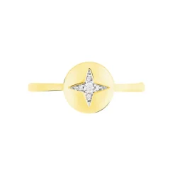 Bague Stacy Or Jaune Oxyde De Zirconium