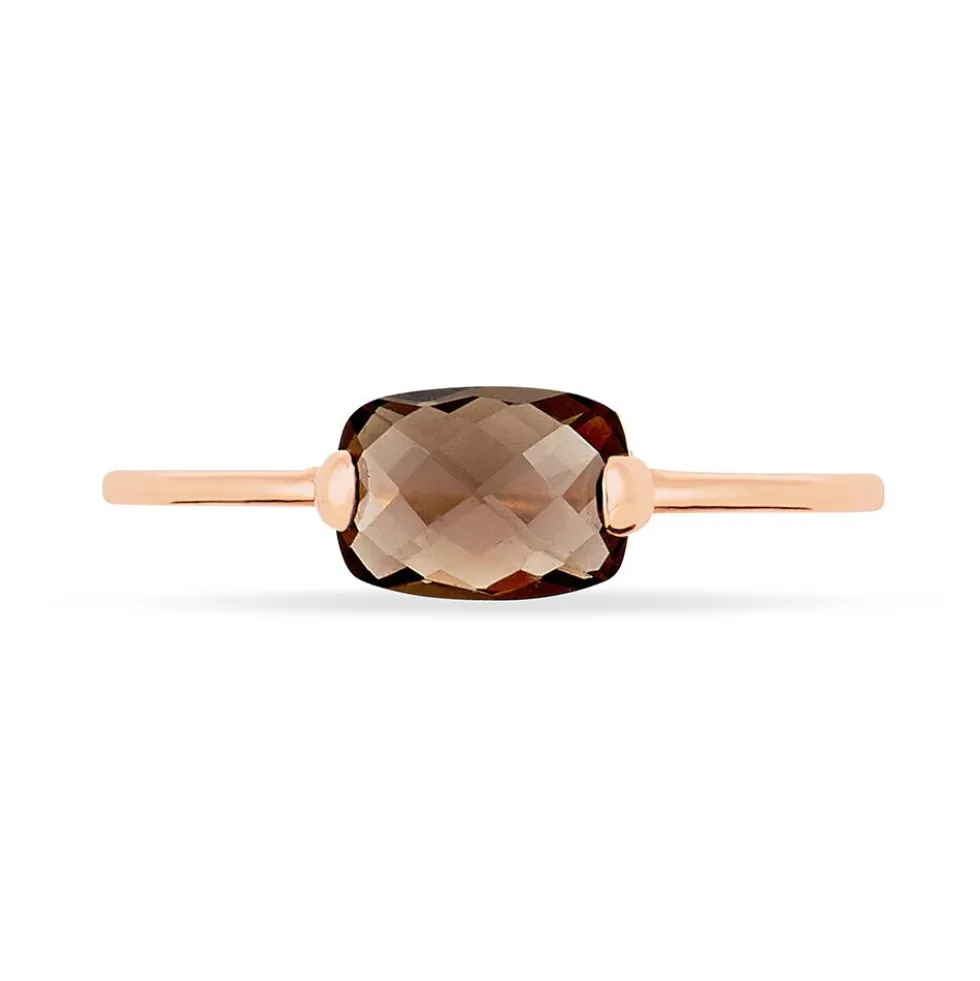 Bague Stella Or Rose Quartz
