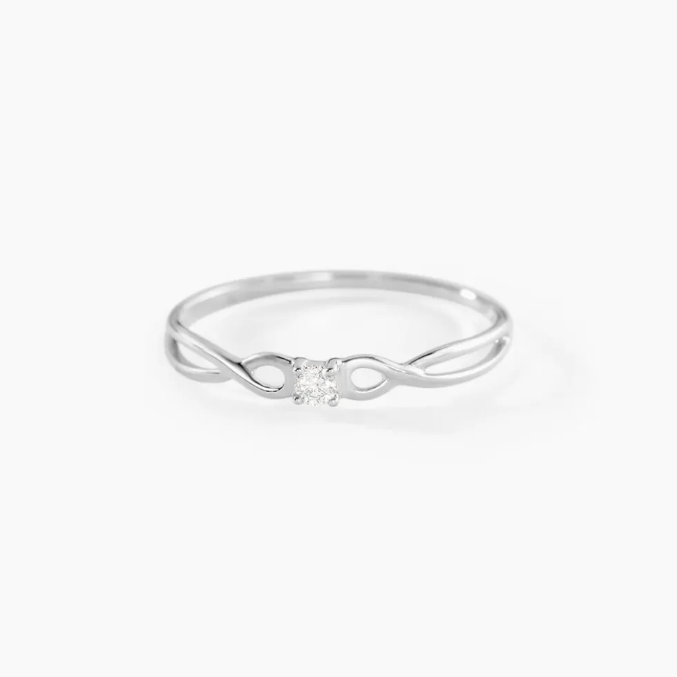 Bague Stelonie Or Blanc Diamant