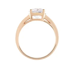 Bague Tatjana Or Rose Oxyde De Zirconium