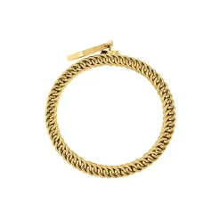 Bague Tijuana Acier Jaune
