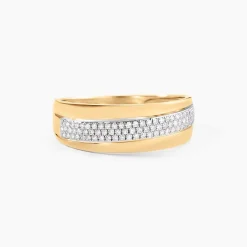 Bague Tima Or Jaune Diamant