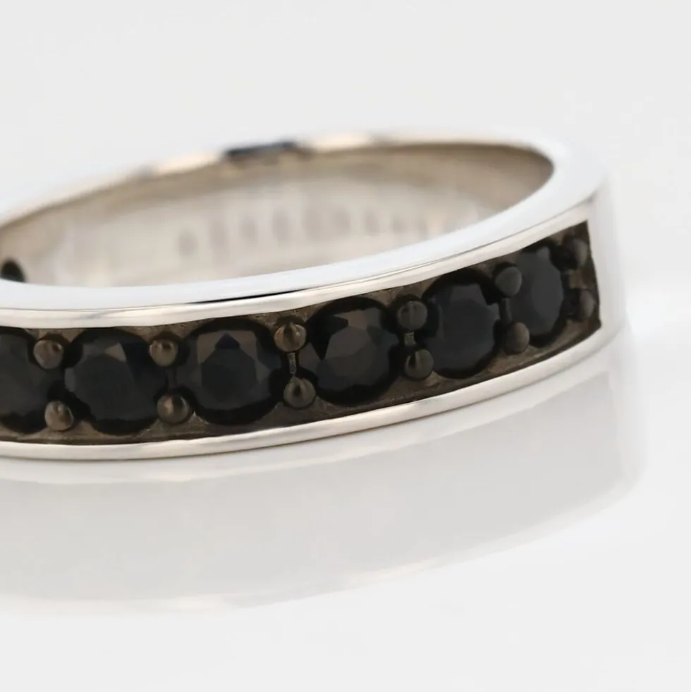 Bague Tour Complet Mondy Argent Oxydes De Zirconium