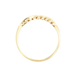 Bague Tourkia Or Jaune Oxyde De Zirconium
