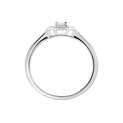 Bague Transmission Or Blanc Diamant