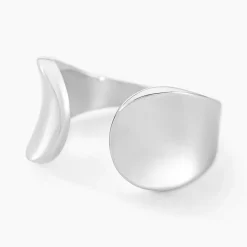 Bague Two Argent Blanc