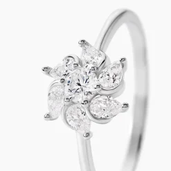 Bague Ulyssia Argent Blanc Oxyde De Zirconium
