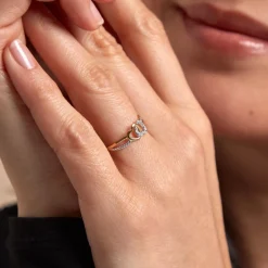 Bague Valeriya Or Jaune Diamant