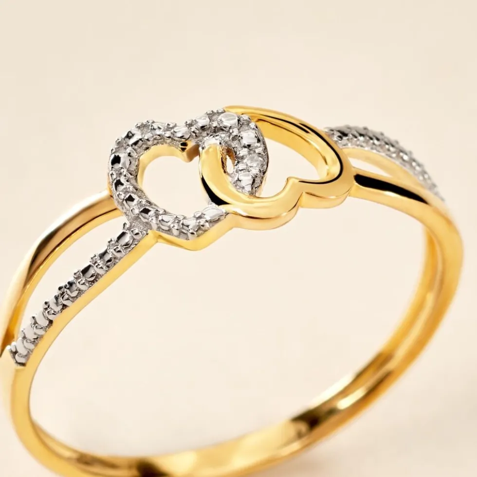 Bague Valeriya Or Jaune Diamant