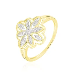 Bague Veda Or Jaune Diamant