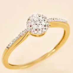 Bague Veranina Or Jaune Diamant