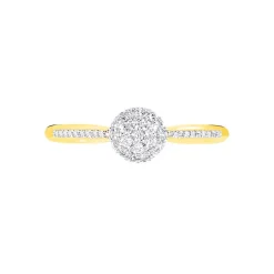 Bague Veranina Or Jaune Diamant