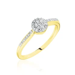 Bague Veranina Or Jaune Diamant