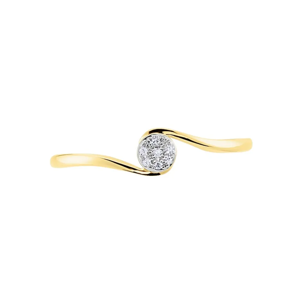 Bague Vreni Or Jaune Diamant