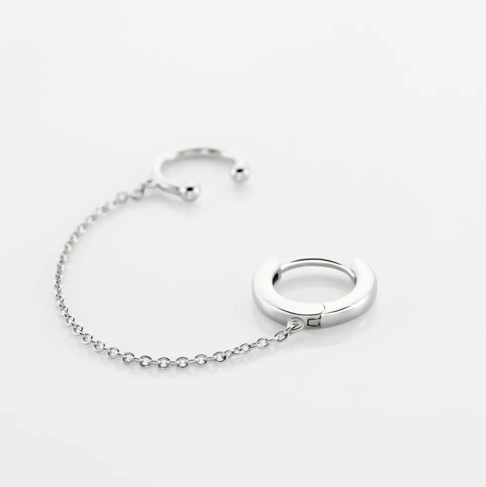 Bijou D'oreille Unitaire Argent Hathor