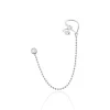 Bijou D'oreille Unitaire Valerie-anne Argent Blanc Oxyde De Zirconium