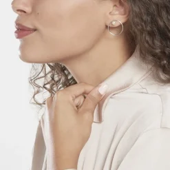 Bijoux D'oreilles Walter Argent Perle De Culture