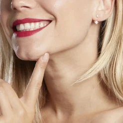 Bijoux D'oreilles Layana Argent Blanc Oxyde De Zirconium