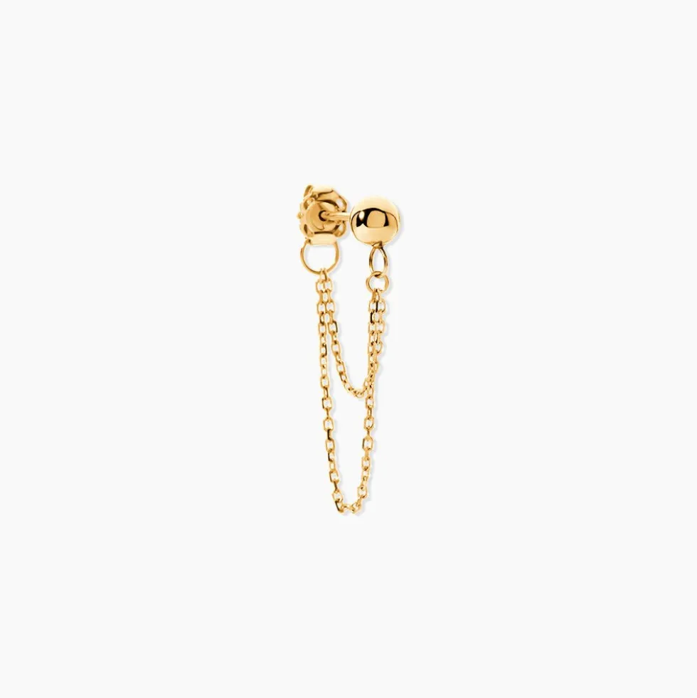 Boucle D'oreille Chander Or Jaune