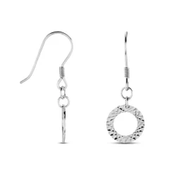 Boucle D'oreilles Pendantes Argent Conan