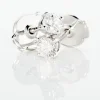 Boucles D'oreilles Or Blanc Victoria Puces Diamants