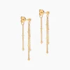 Boucles D'Oreilles Pendantes Juline Plaqué Or Jaune