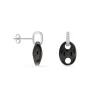 Boucles D'oreilles Pendantes Hattie Argent Céramique Et Oxyde