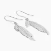 Boucles D'oreilles Pendantes Violka Argent Blanc