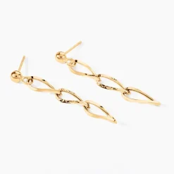 Boucles D'oreilles Pendantes Lianetta Or Jaune