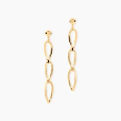 Boucles D'oreilles Pendantes Lianetta Or Jaune
