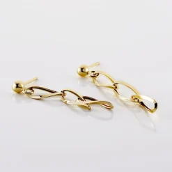 Boucles D'oreilles Pendantes Lianetta Or Jaune