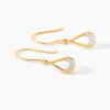Boucles D'Oreilles Pendantes Ephraim Or Jaune Diamant