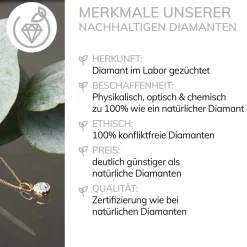 Boucles D'oreilles Puces 4 Griffes Or Blanc Diamant Synthetique