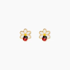 Boucles D'Oreilles Puces Chizoba Or Jaune