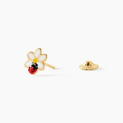 Boucles D'Oreilles Puces Chizoba Or Jaune