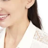Boucles D'oreilles Puces Clavie Or Jaune Diamant