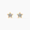 Boucles D'oreilles Puces Chirine Etoile Or Jaune
