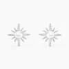 Boucles D'oreilles Puces Clementia Argent Blanc Perle De Culture Oxyde