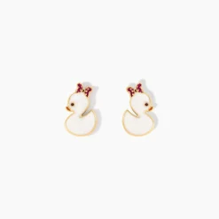 Boucles D'Oreilles Puces Desislav Or Jaune