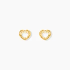 Boucles D'oreilles Puces Himelinda Or Jaune