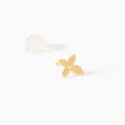 Boucles D'Oreilles Puces Lavonne Or Jaune