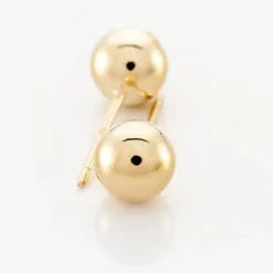 Boucles D'oreilles Puces Nohraae Plaqué Or Jaune