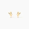 Boucles D'oreilles Puces Phillie Or Jaune
