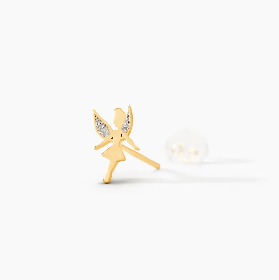 Boucles D'oreilles Puces Phillie Or Jaune