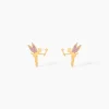 Boucles D'oreilles Puces Phillie Or Jaune