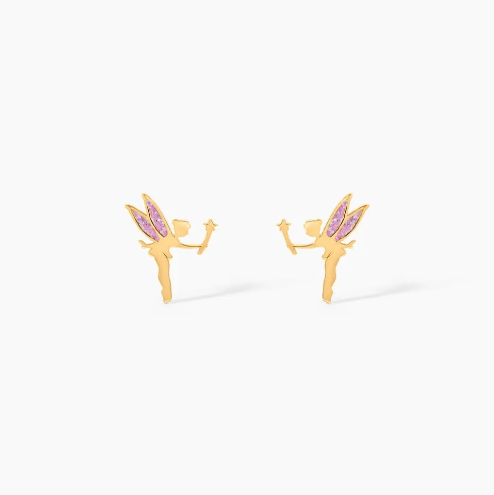 Boucles D'oreilles Puces Phillie Or Jaune