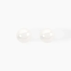 Boucles D'oreilles Puces Suki Or Jaune Perle De Culture