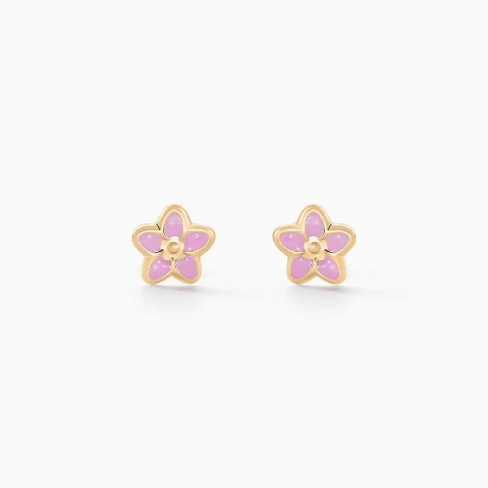 Boucles D'oreilles Puces Talyaa Or Jaune