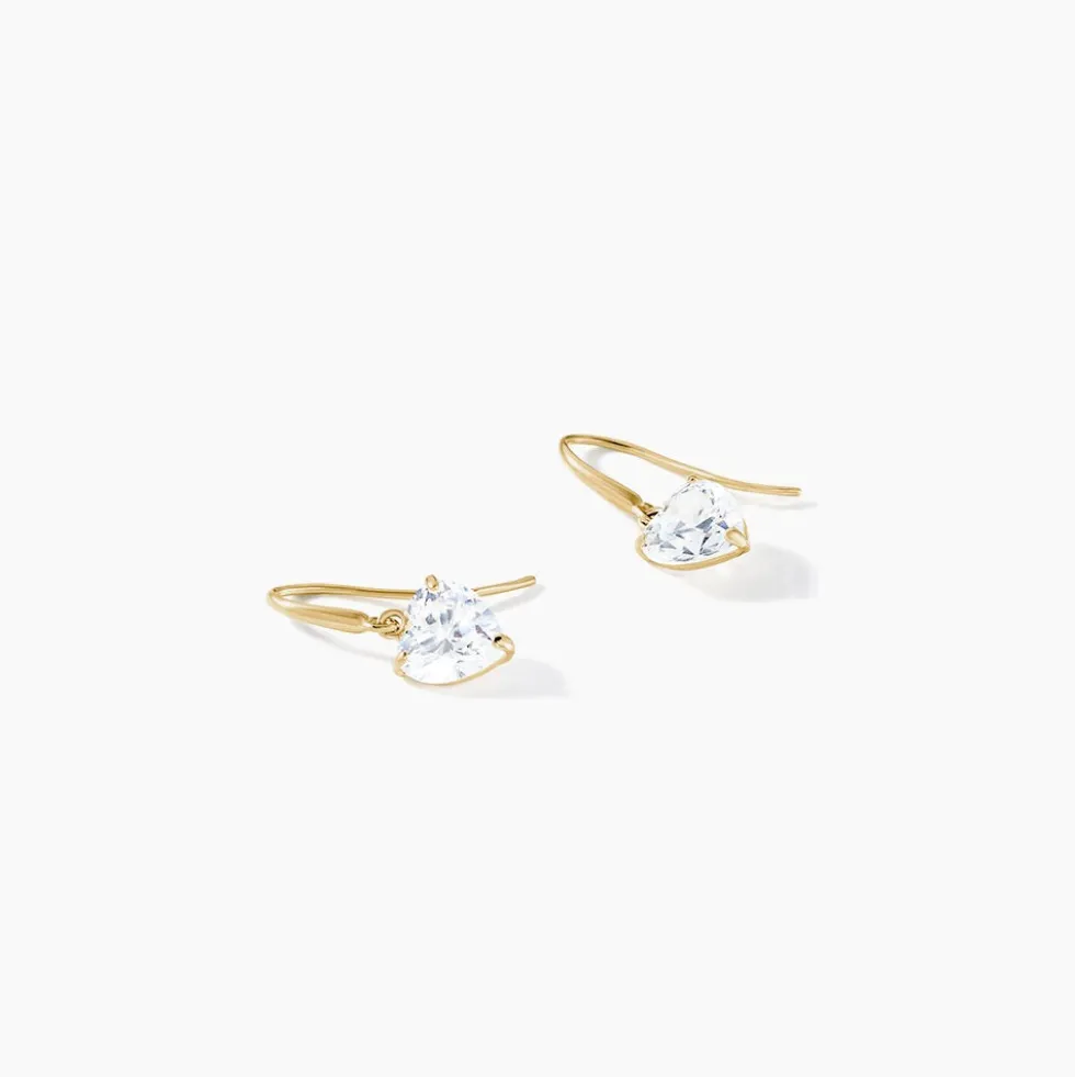 Boucles D'oreilles Djimmy Or Jaune Oxyde