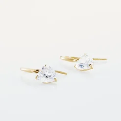 Boucles D'oreilles Djimmy Or Jaune Oxyde